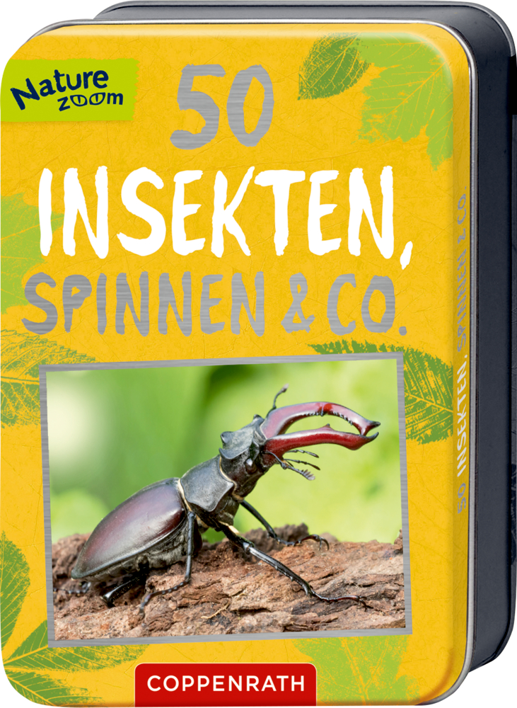 50 Insekten, Spinnen & Co. - Nature Zoom (Blechdose)