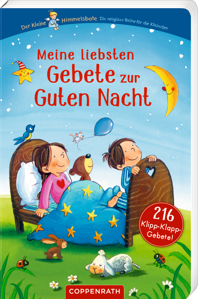 Meine liebsten Gebete zur Guten Nacht (Der kleine Himmelsbote) - 216 Klipp-Klapp-Gebete